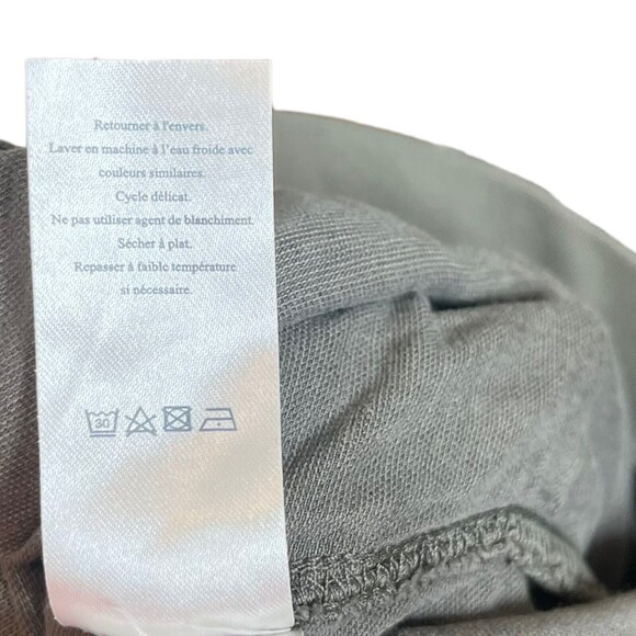 Faherty Arlie Day Jogger Pants Women’s Small Surplus Green Linen Cotton Pull-On - Picture 12 of 13